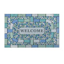 Sea Glass Flocked Floor Mat