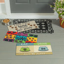 A House is Not a Home Without Paw Prints Burlap Sassafras Switch Mat