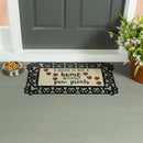 A House is Not a Home Without Paw Prints Burlap Sassafras Switch Mat