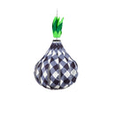 Black and White Pineapple Burlap Balloon Spinner