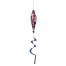 Patriotic Hearts Burlap Balloon Spinner,45bb417