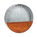 15" Galvanized Wall Planter