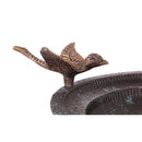 Cast Iron Bird Bath on Pedestal,47m1345