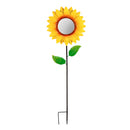 44" Sunflower Mirror Garden Stake