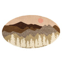 Landscape Scene Hooked Rug