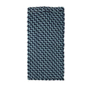Handwoven Braided Rope Rug 2'x4' Gray/Blue