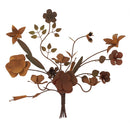 Flower Bunch Wall Decor with Candle Holder