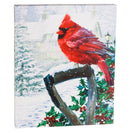 LED Canvas Wall Decor, Cardinal with Shovel,6ltc6646