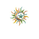 Colorful Metal Celestial Wall Decor
