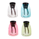 Glass Vase Self-Wicking Planter, 4 ASST