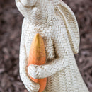 15"H Rabbit Garden Statuary, 5.25"x4"x15"inches