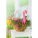 Flamingo Animal Head Garden Stake with Beaded Tail, Set of 2,84g3891
