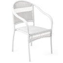 Tangier Wicker Stacking Chair - White