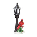 10'' Tall LED Cardinal Street Lamp Table Decor
