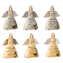 Polystone Small Angel Figurine Program w/ Stand