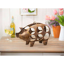 Metal Pig Wine Holder,8whm047